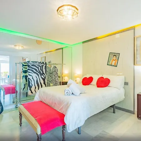 Penthouse Center Atico En Primera Linea De Playa Apartment *